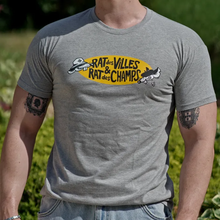 T-Shirt Rat des Villes et Rat des Champs